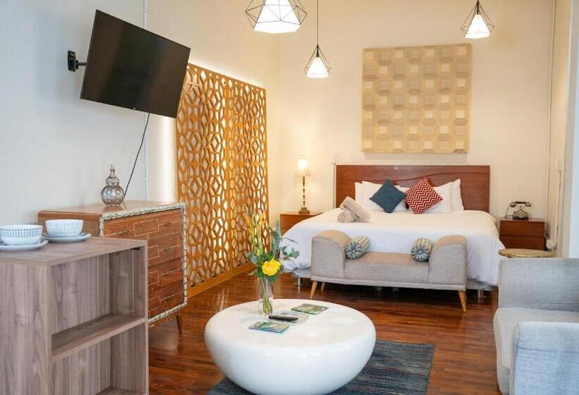 Люкс Deluxe Кровать Кинг, Casa Boutique Galvez