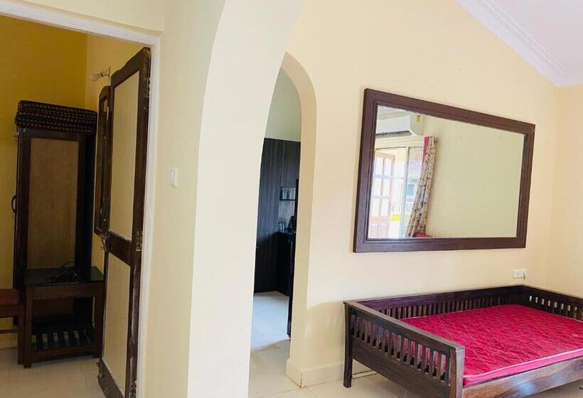 דירה בת חדר שינה 1 עם מרפסת, Holidays Beach Apartments Goa