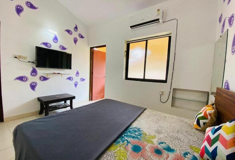 דירה בת חדר שינה 1 עם מרפסת, Holidays Beach Apartments Goa