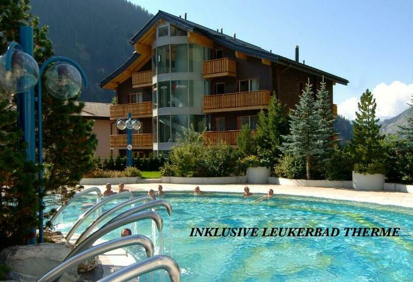 Номер Стандарт с Балконом, Viktoria Leukerbad Therme