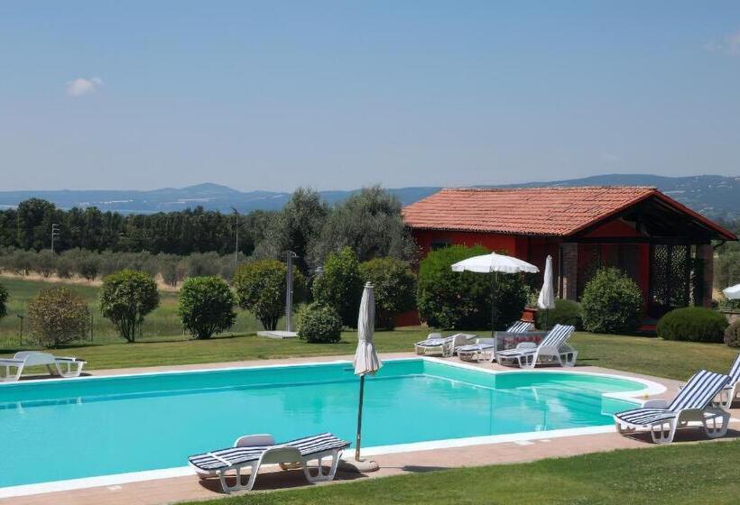 １ベッドルームのデラックスアパートメント, Agriturismo L Elce