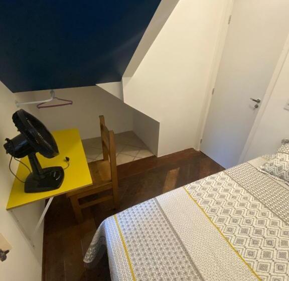 스탠다드 싱글 룸 공동욕실, Neighbor.hub Hostel & Coliving Floripa