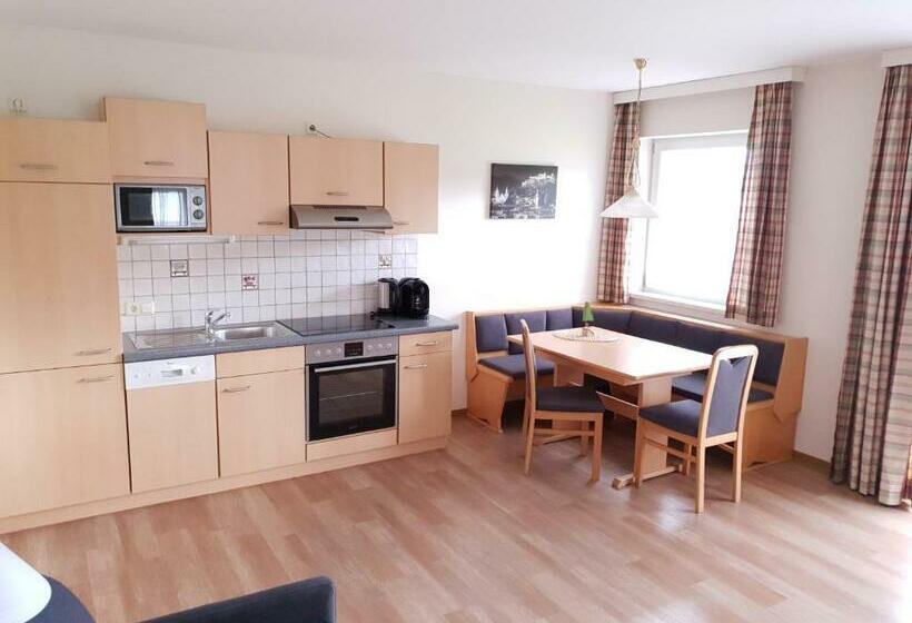 דירה בת חדר שינה 1 עם מרפסת, Aparthotel Pichler