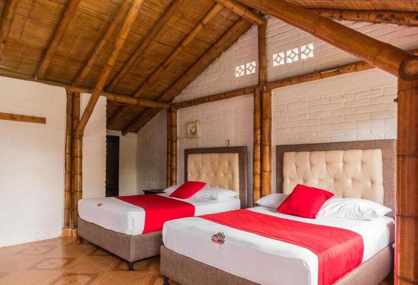 اتاق استاندارد با چشم‌انداز باغ, De La Vega Hotel Campestre