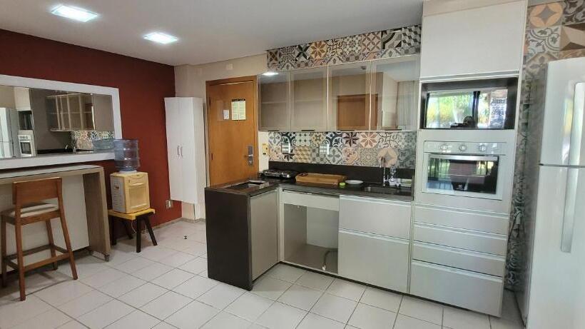 Апартаменты 1 Спальня Нижний Этаж, Flat Térreo 2 Quartos Resort Marulhos B101 Muro Alto Porto De Galinhas