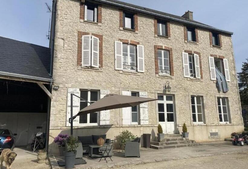 패밀리 룸, Chambre Japonaise Avec Lit King Size En Maison D Hôtes, Proche Autoroute A10, Chartres Et Orléans