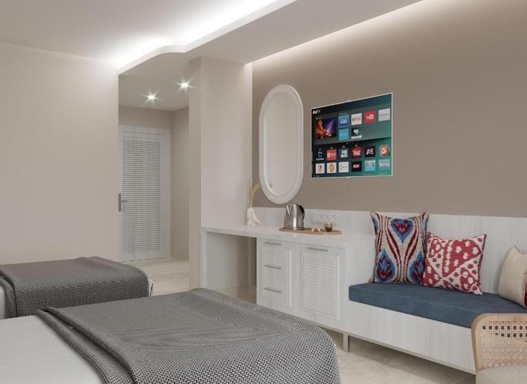 اتاق لوکس با چشم‌انداز باغ, Suum Bodrum Hotel & Beach   Adult Only