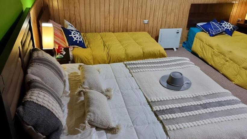 패밀리 룸 가든 전망, Tinaja Mar Quillaipe   Hostería   Bed And Breakfast