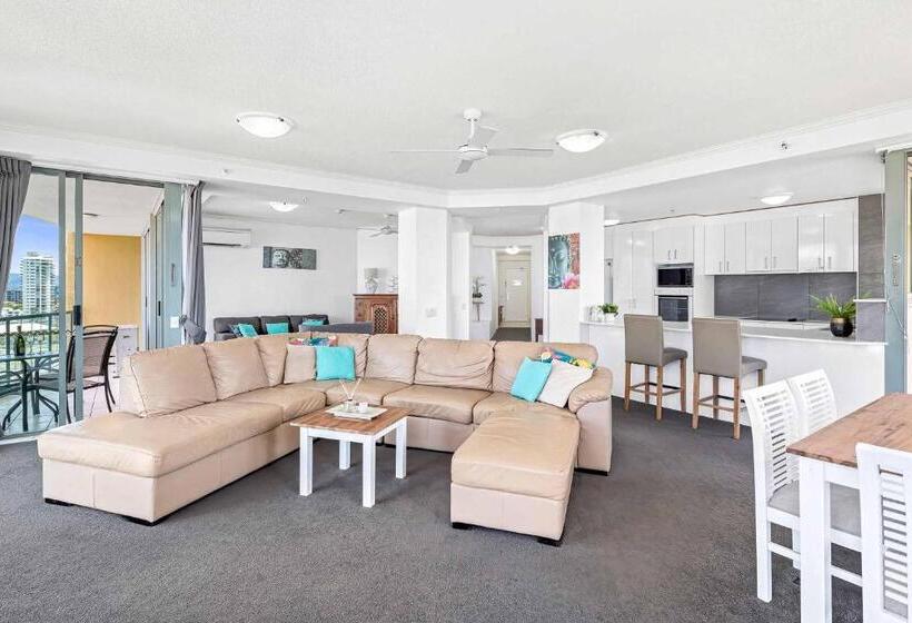 침실 2개 바다 전망 아파트, Holiday Holiday Sun City Apartments