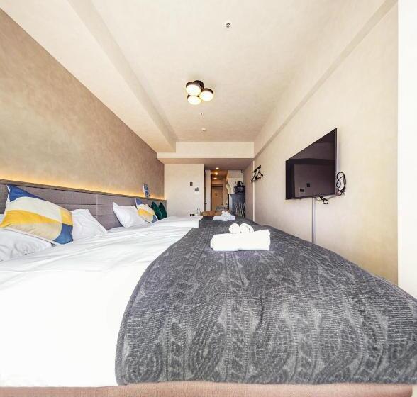 Четырехместный Номер Стандарт, Apartment Hotel 11 Shinsaibashi Ii