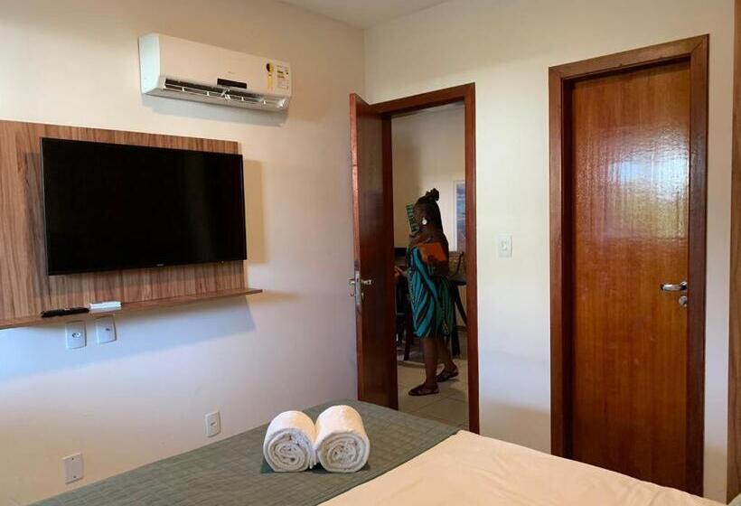 Apartamento 1 Dormitório com Sacada, Tree Bies Resort   Apart Para 04 Pessoas