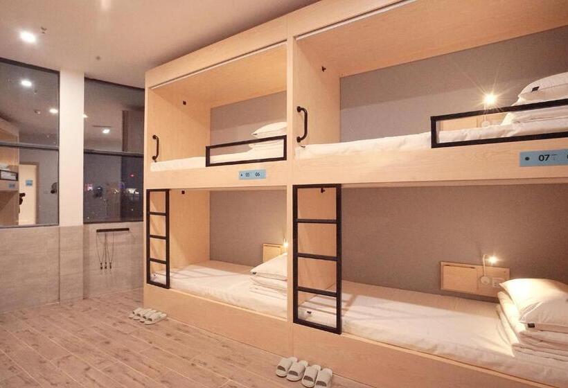 Cama em Quarto Compartilhado, Swan S Journey International Youth Hostel   Changsha Wuyi Square Ifs Ifc