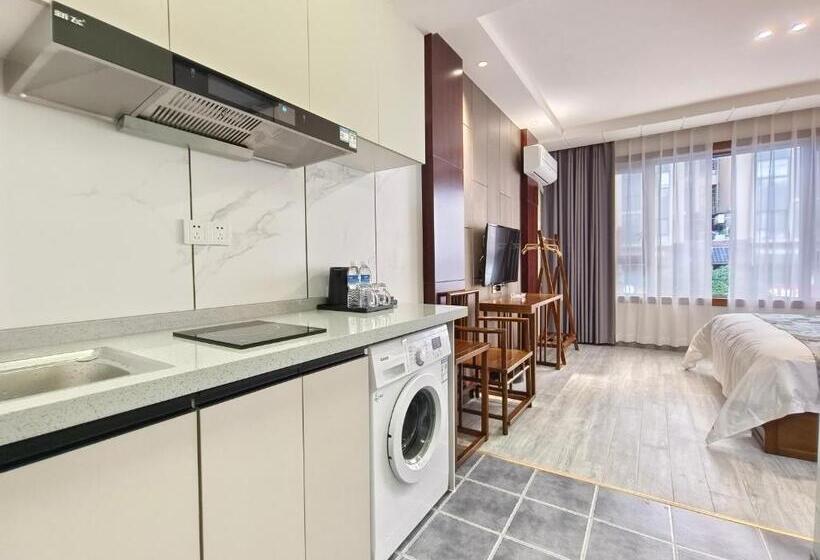 Номер Deluxe Кровать Кинг, Zhangjiajie Borui Hotel   Tianmen Mountain