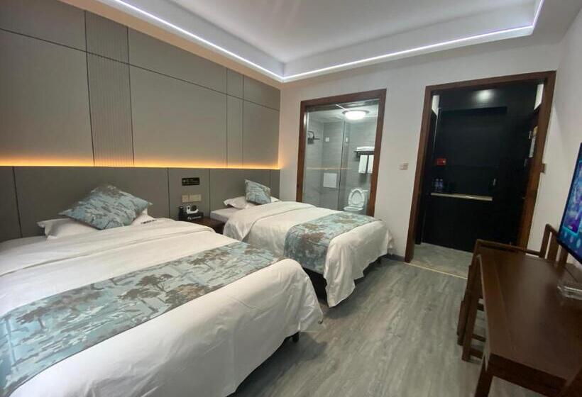 Номер Комфорт, Zhangjiajie Borui Hotel   Tianmen Mountain