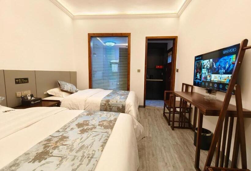Номер Комфорт, Zhangjiajie Borui Hotel   Tianmen Mountain