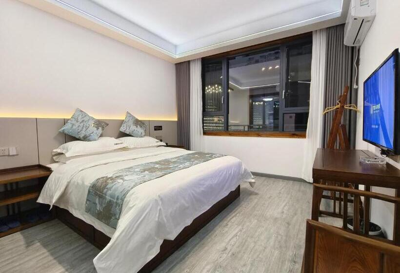 Стандартный Номер Кровать Кинг, Zhangjiajie Borui Hotel   Tianmen Mountain