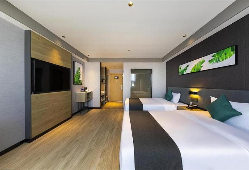 Номер Стандарт, Thank Inn Plus Xinyang Gushi Liaocheng Avenue