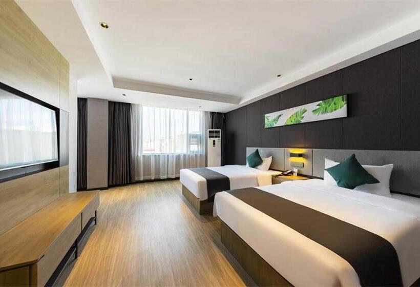 Люкс, Thank Inn Plus Xinyang Gushi Liaocheng Avenue