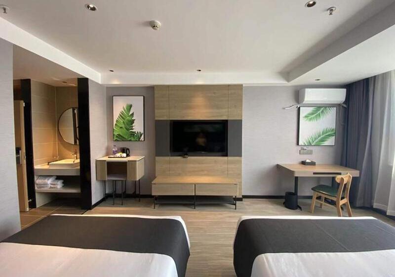 Номер Премиум, Thank Inn Plus Xinyang Gushi Liaocheng Avenue