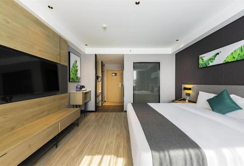 Номер Стандарт, Thank Inn Plus Xinyang Gushi Liaocheng Avenue