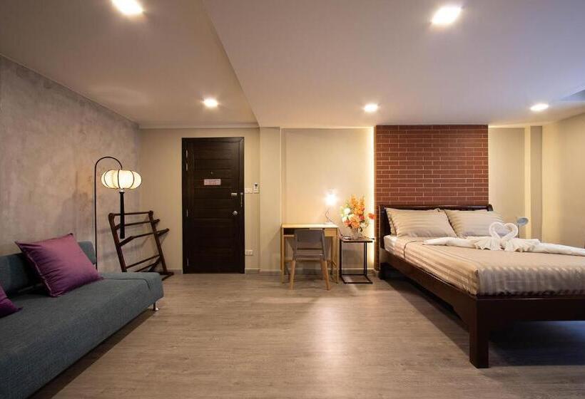 Апартаменты 1 Спальня Вид на Сад, Gate78 Hostel Maephim Beach