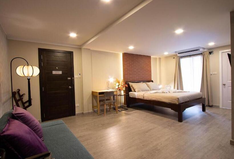 Апартаменты 1 Спальня Вид на Сад, Gate78 Hostel Maephim Beach