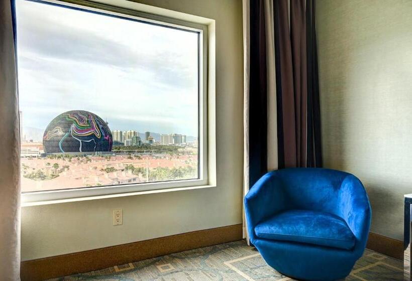 آپارتمان 1 خوابه با بالکن, Sphere In Hd!   1br Private Retro Condo With Premium Views