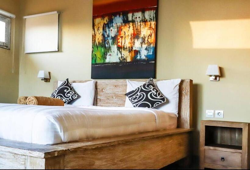 Номер Стандарт с Террасой, Utu Ubud Apartments/ 3rd Floor: Modern Studio In Most Center