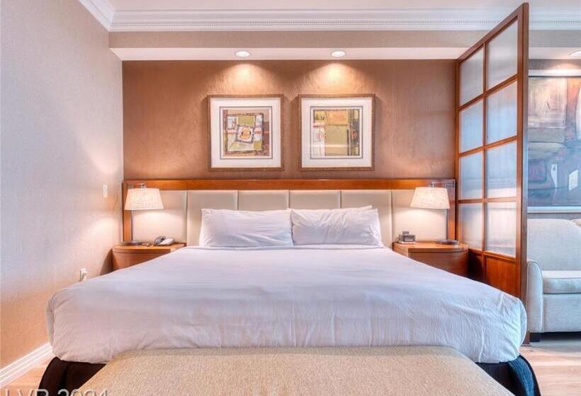 Estúdio standard Cama King, ! Mgm Free Resort Access High Floor Strip View