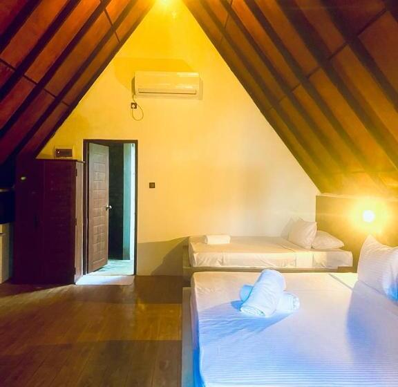 Четырехместный Номер Стандарт Вид на Сад, Deduru Cabana Nature Resort