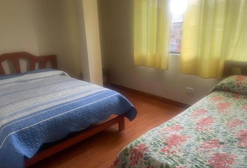 Quarto Estandar 2 Camas Casal, Hostal Alborada
