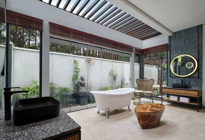 带花园景观和一个卧室的别墅, Four Points By Sheraton Bintan, Lagoi Bay