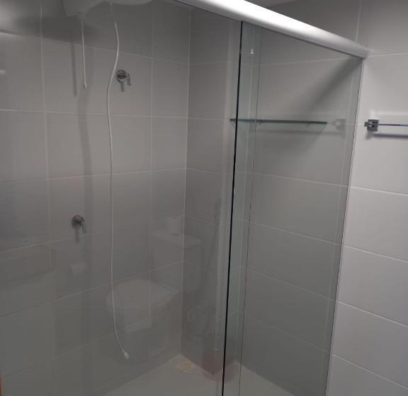 침실 1개 발코니 아파트, Manaíra Apart Hotel   1606