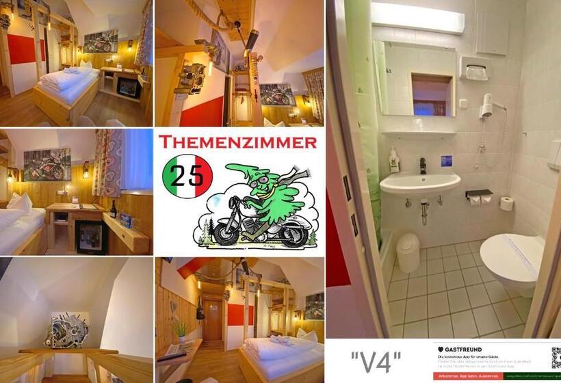 Номер Стандарт Индивидуальный, Erlebnishotel & Restaurant Fichtenhäusel Am Pöhlagrund