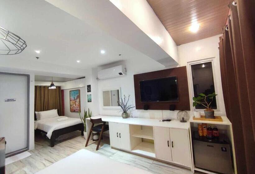 آپارتمان 1 خوابه با چشم‌انداز استخر, L1 Twin Bed Staycation In Bonifacio Global City 7