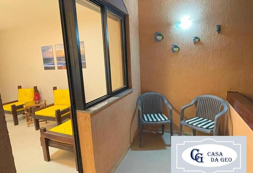 Апартаменты 3 Спальни, Casa Da Geo Genipabu Summer House