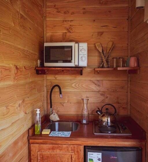 一居室别墅, Tiny House Con Opción De Tina Temperada