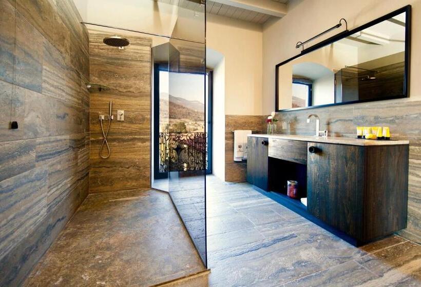 Quarto Deluxe Cama King, Podere Castel Merlo Resort
