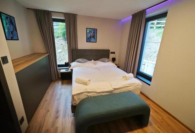 Апартаменты 1 Спальня, Apartmány Jarmilka S Privátním Wellness
