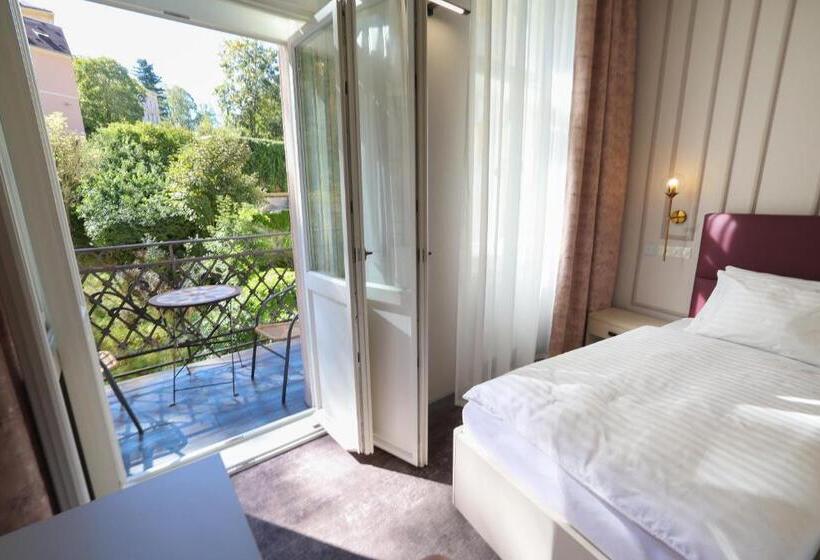 غرفة قياسية مزوَّدة بشُرفة, Boutique Hotel Ambiente +