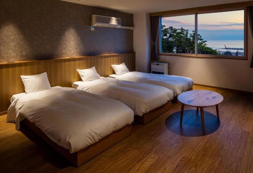 Номер Стандарт Трехместный, Shiretoko Yuhi No Ataruie Onsen Hostel