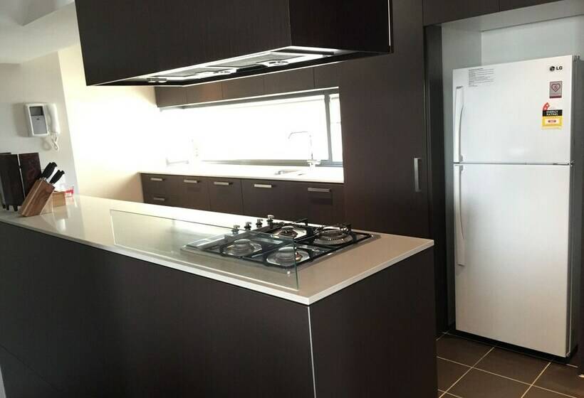 침실 2개 디럭스 아파트, Harbour Town Apartment