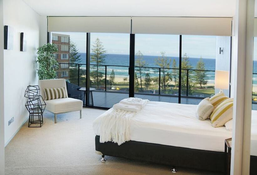 آپارتمان 1 خوابه با چشم‌انداز دریا, Ambience On Burleigh Beach