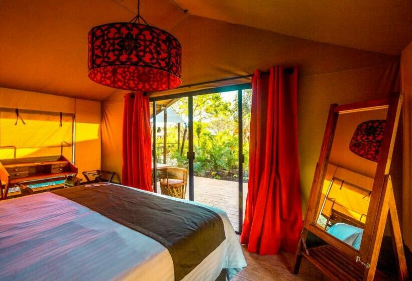 キングサイズベッドのスタンダードルーム, Serenity Authentic Glamping Tulum