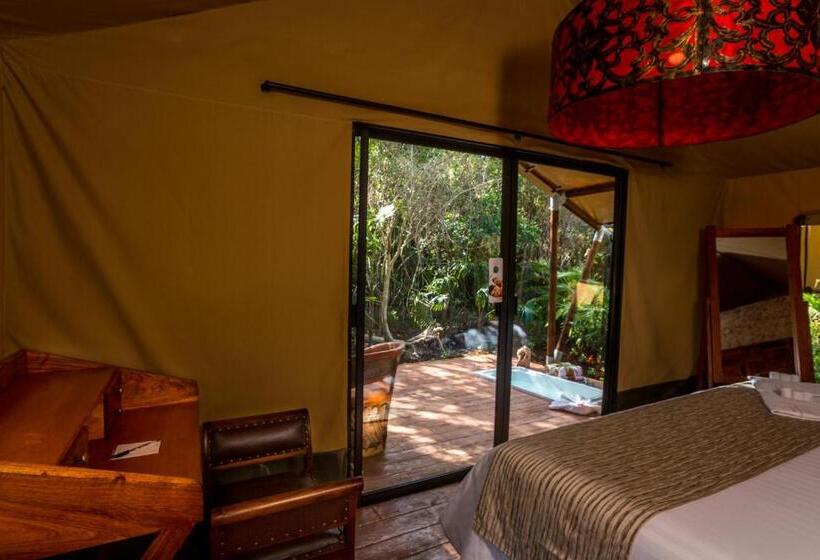 キングサイズベッドのスタンダードルーム, Serenity Authentic Glamping Tulum