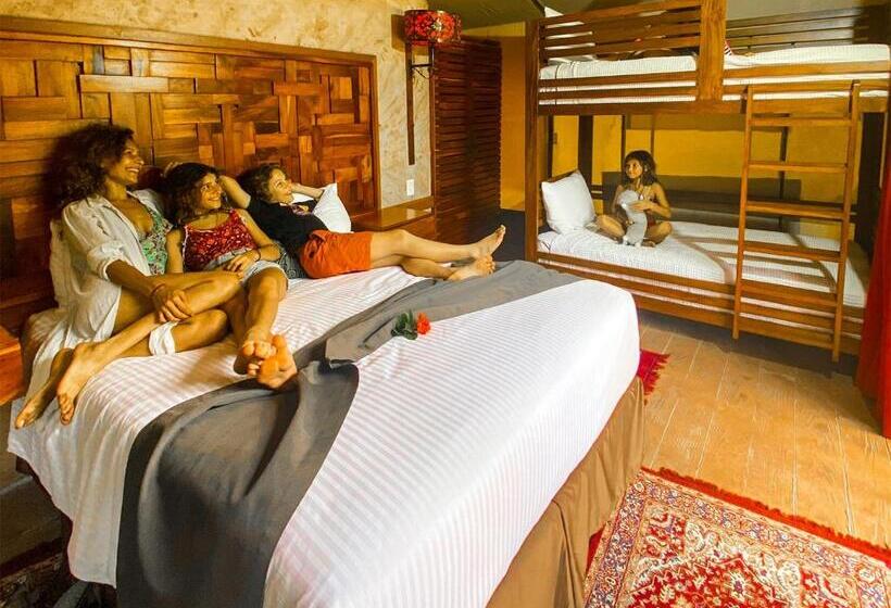 スタンダード４人部屋, Serenity Authentic Glamping Tulum