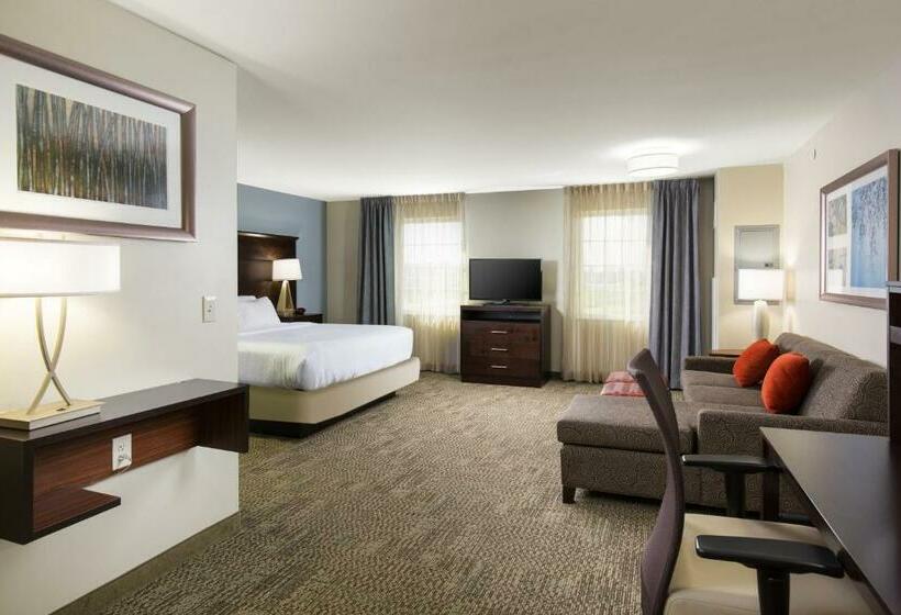 带大床的标准工作室, Staybridge Suites   Columbus Polaris, An Ihg