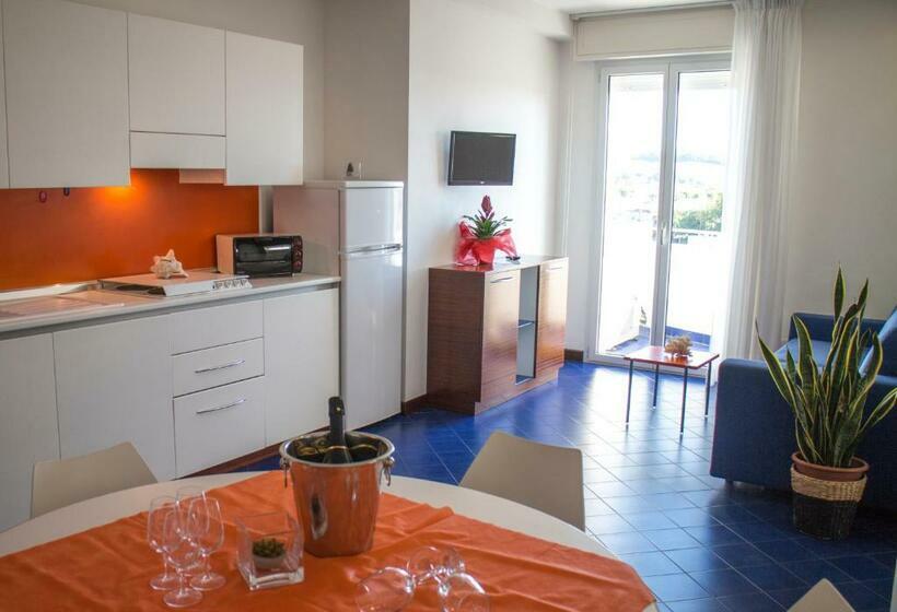 Апартаменты 2 Спальни с Балконом, Residence Adriatico