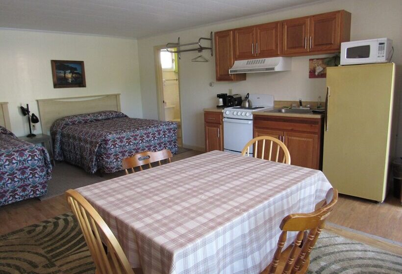Номер Стандарт 2 Двуспальные Кровати, Acadia Gateway Motel