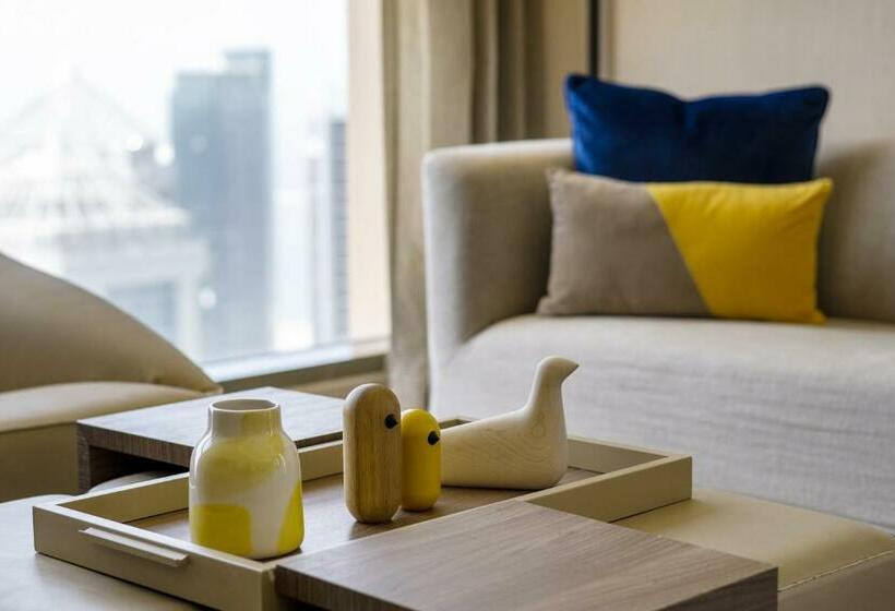 带城市景观的标准工作室, Voco Doha West Bay Suites, An Ihg